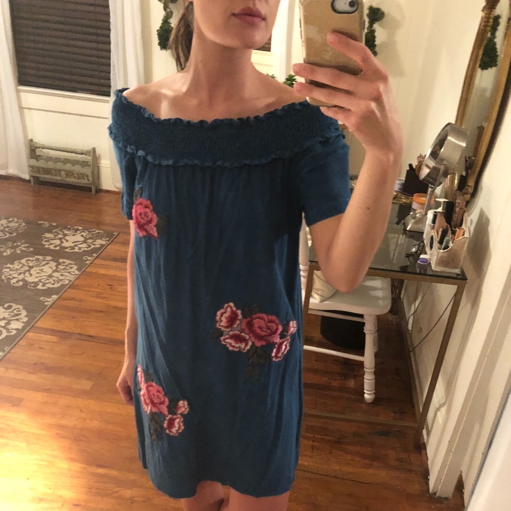 Boutique Blue Jean Dress